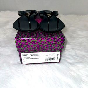 Tory Burch Studded Jelly Thong Flip Flop Sandal. Size 8. New in Box.
